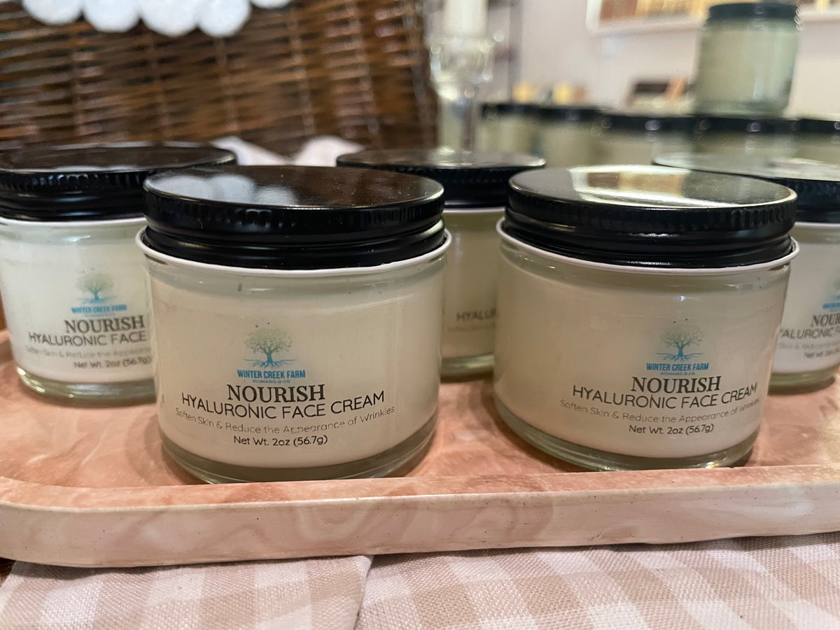 Nourish hyaluronic face cream