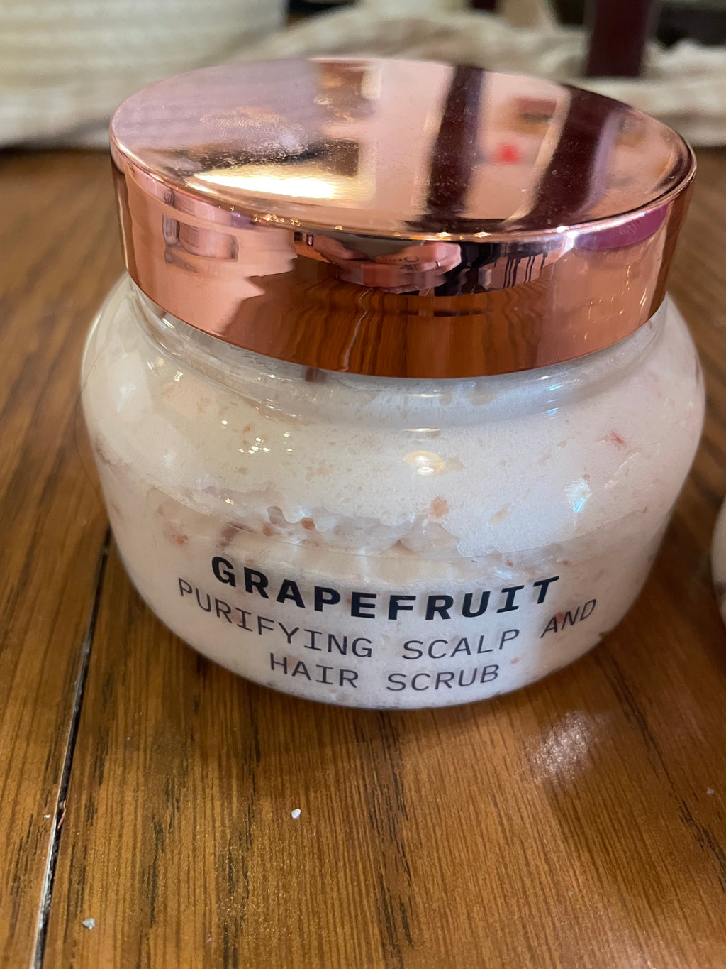 Purifying scalp hair scrub