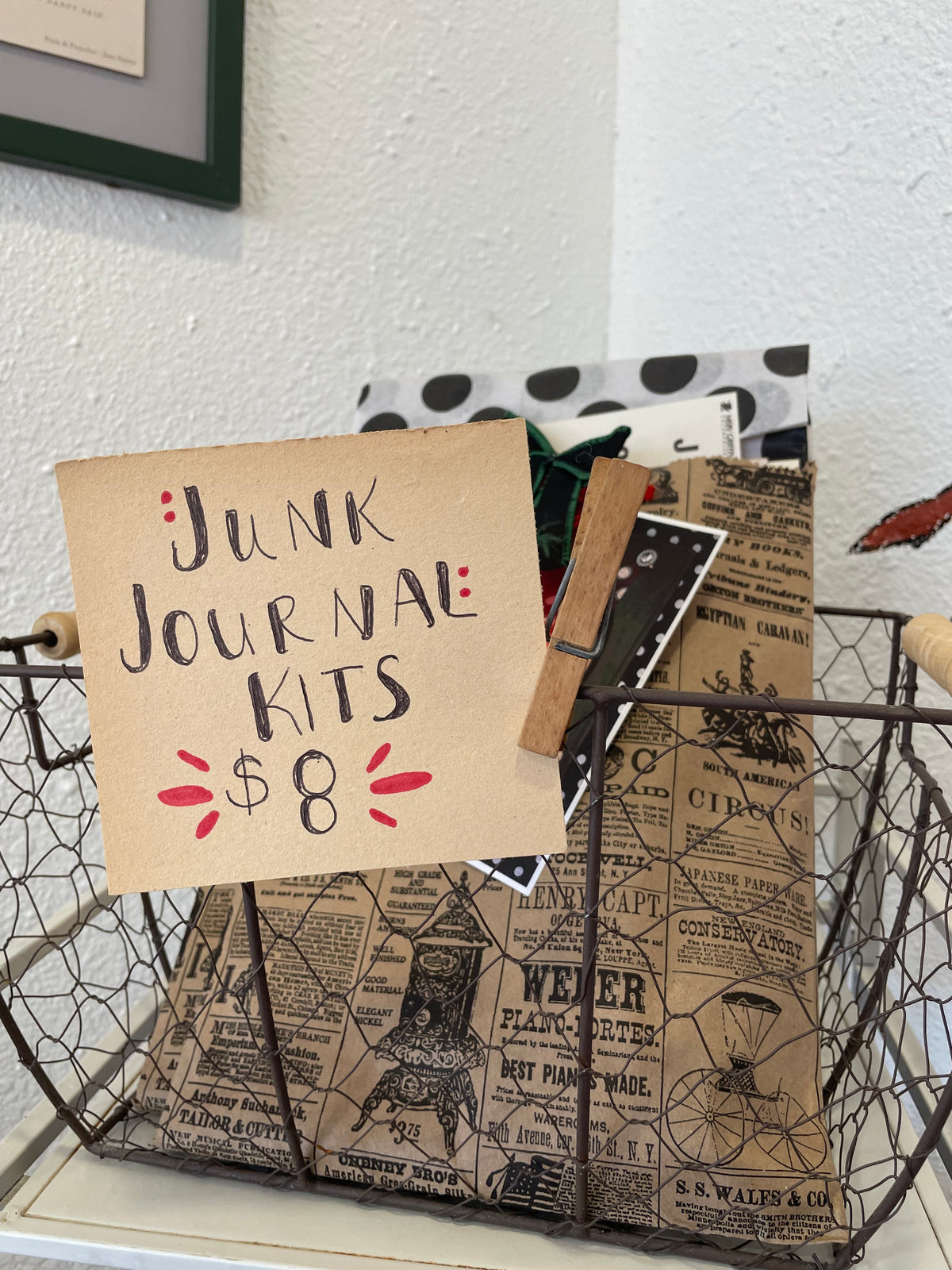 Ice age junk journal kits