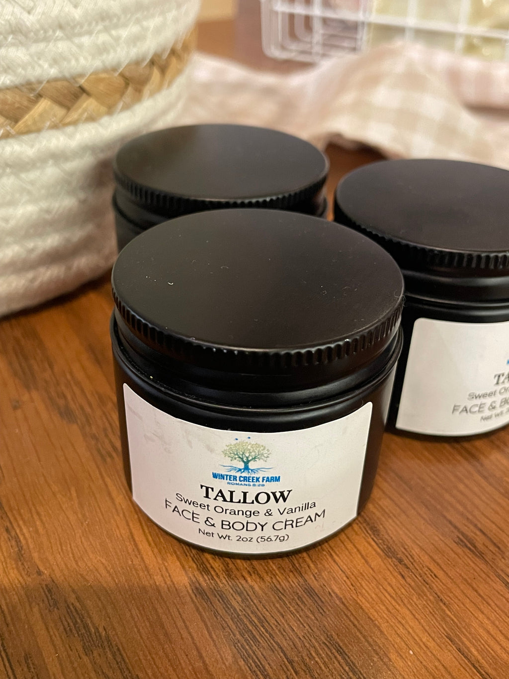 Winter creek tallow face and body cream