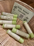 Wildly rooted lip balm