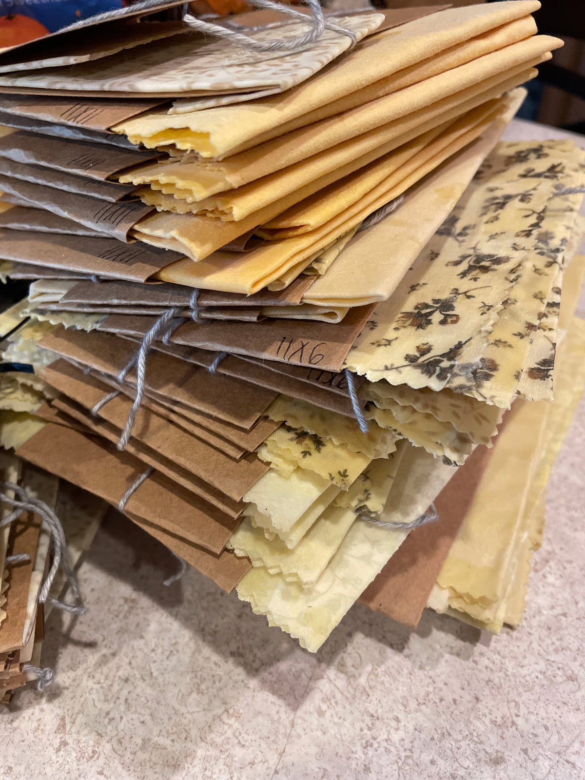 Beeswax wraps