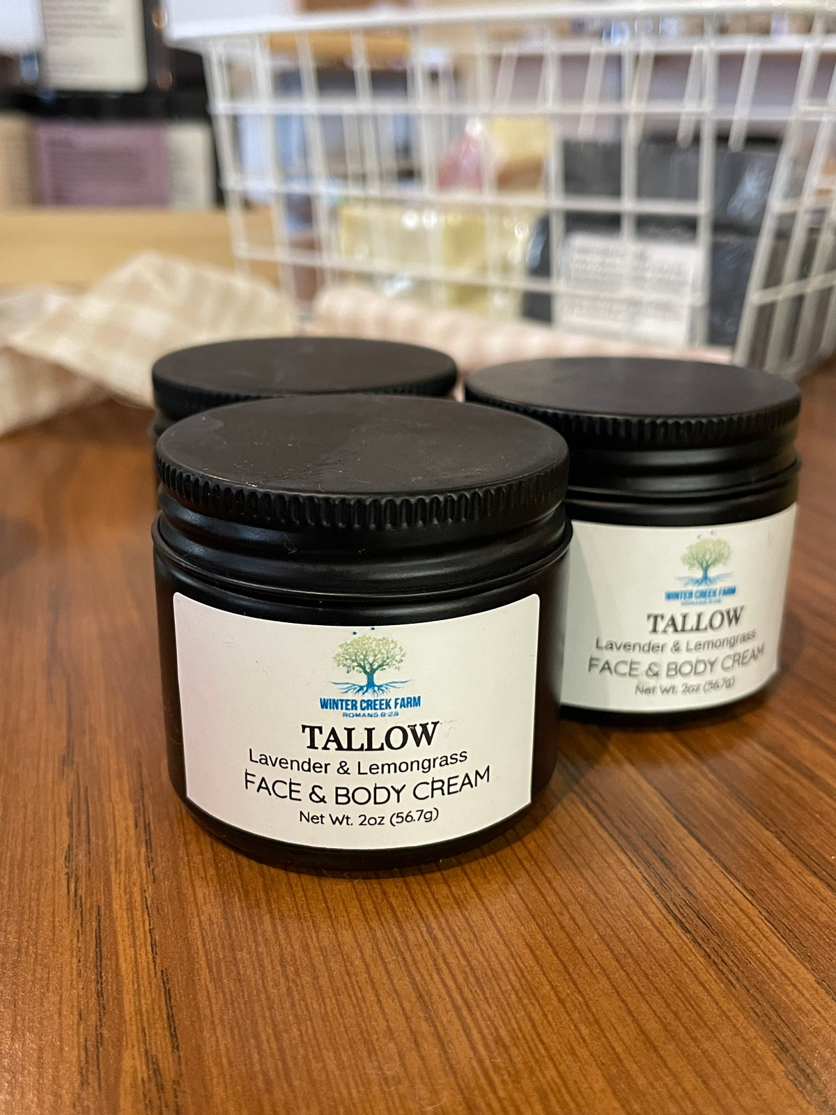 Winter creek tallow face and body cream