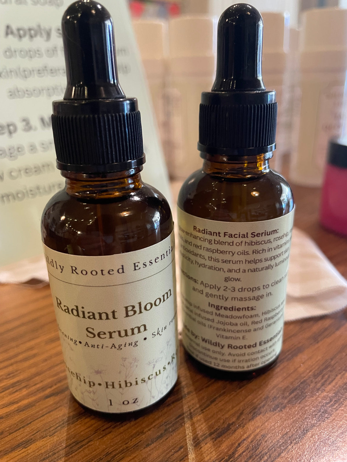 Radiant bloom serum