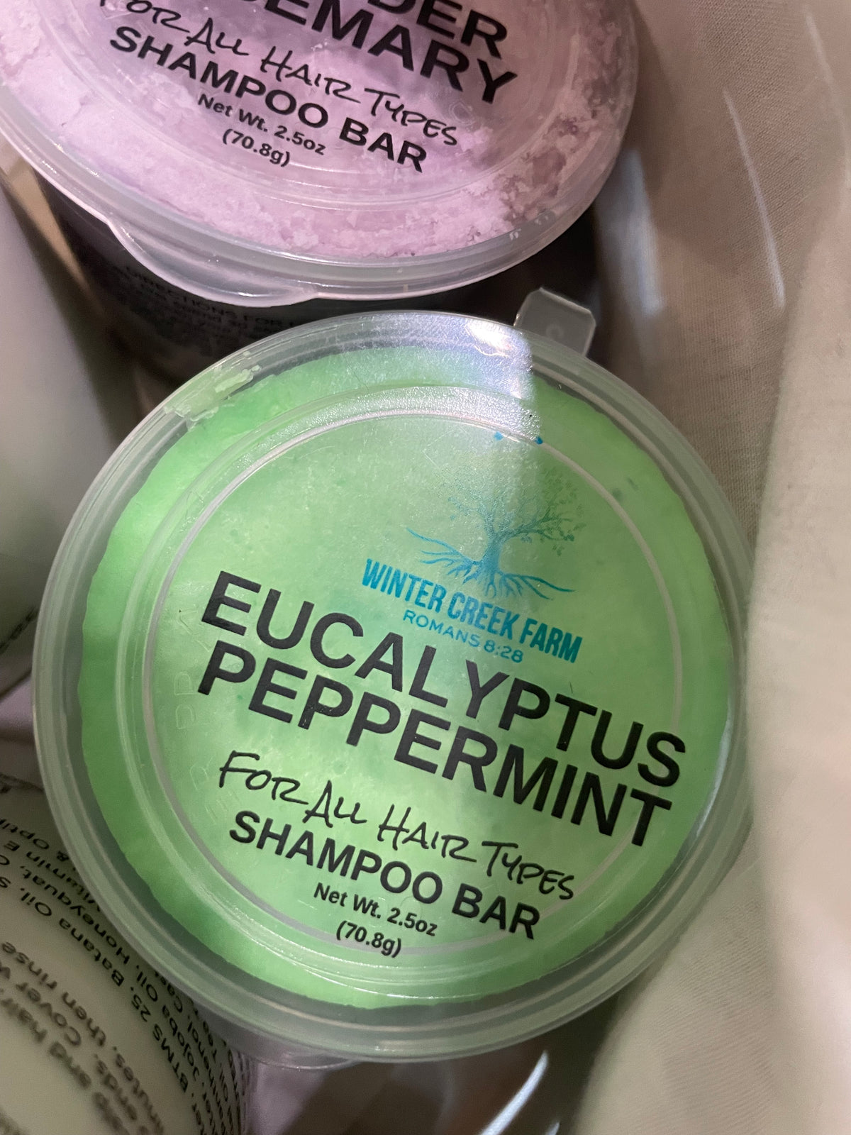 Winter creek shampoo bar