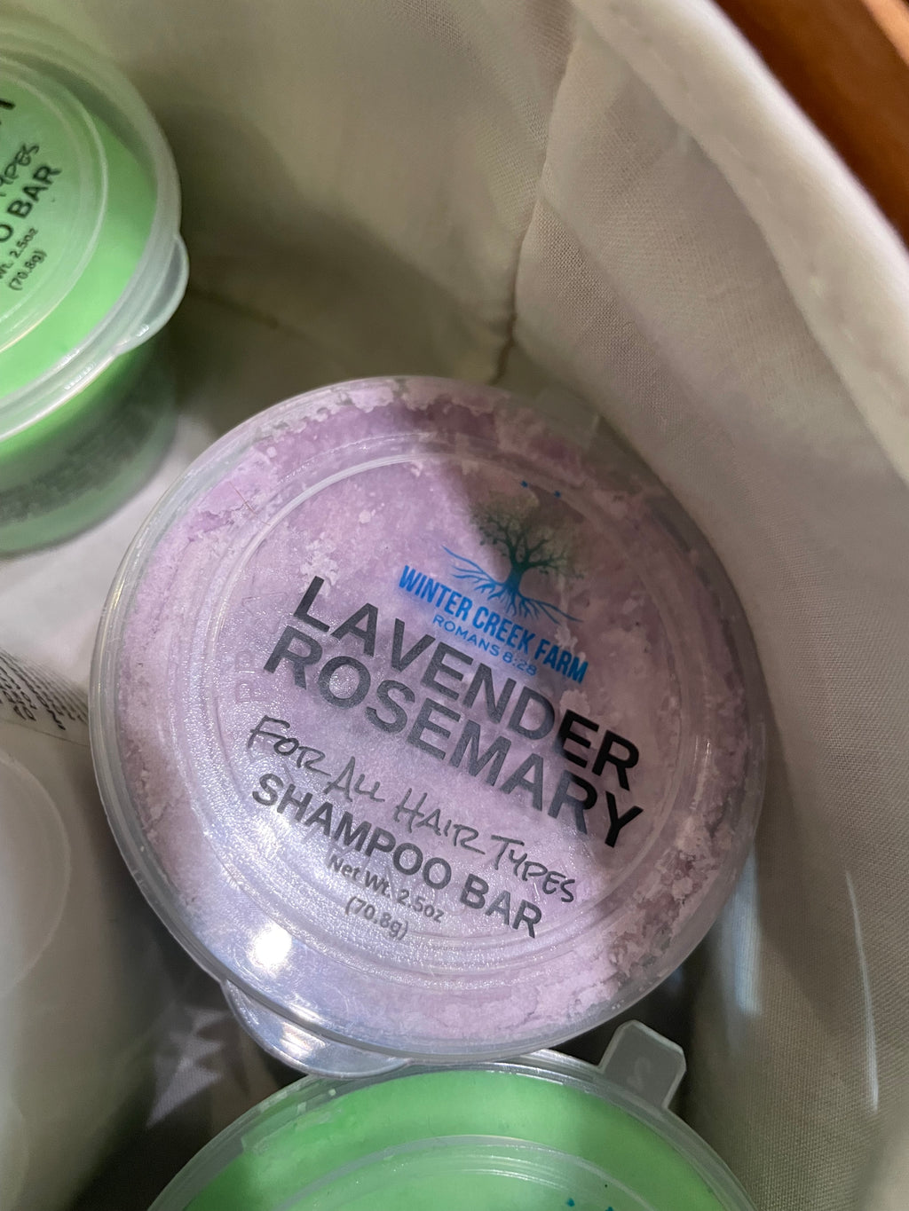 Winter creek shampoo bar
