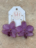 Oh Petals Orchid Earrings