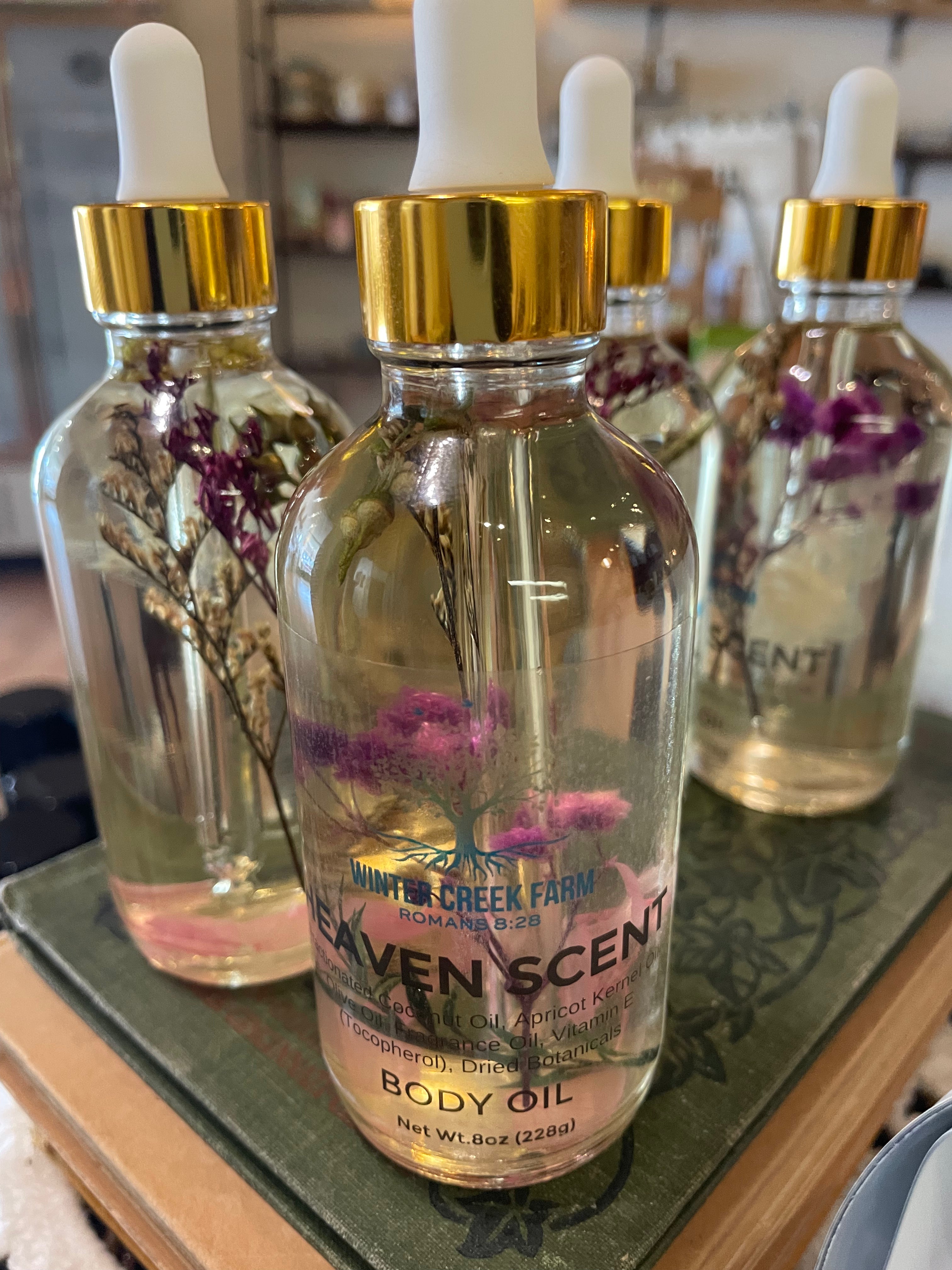 Heaven scent body oil