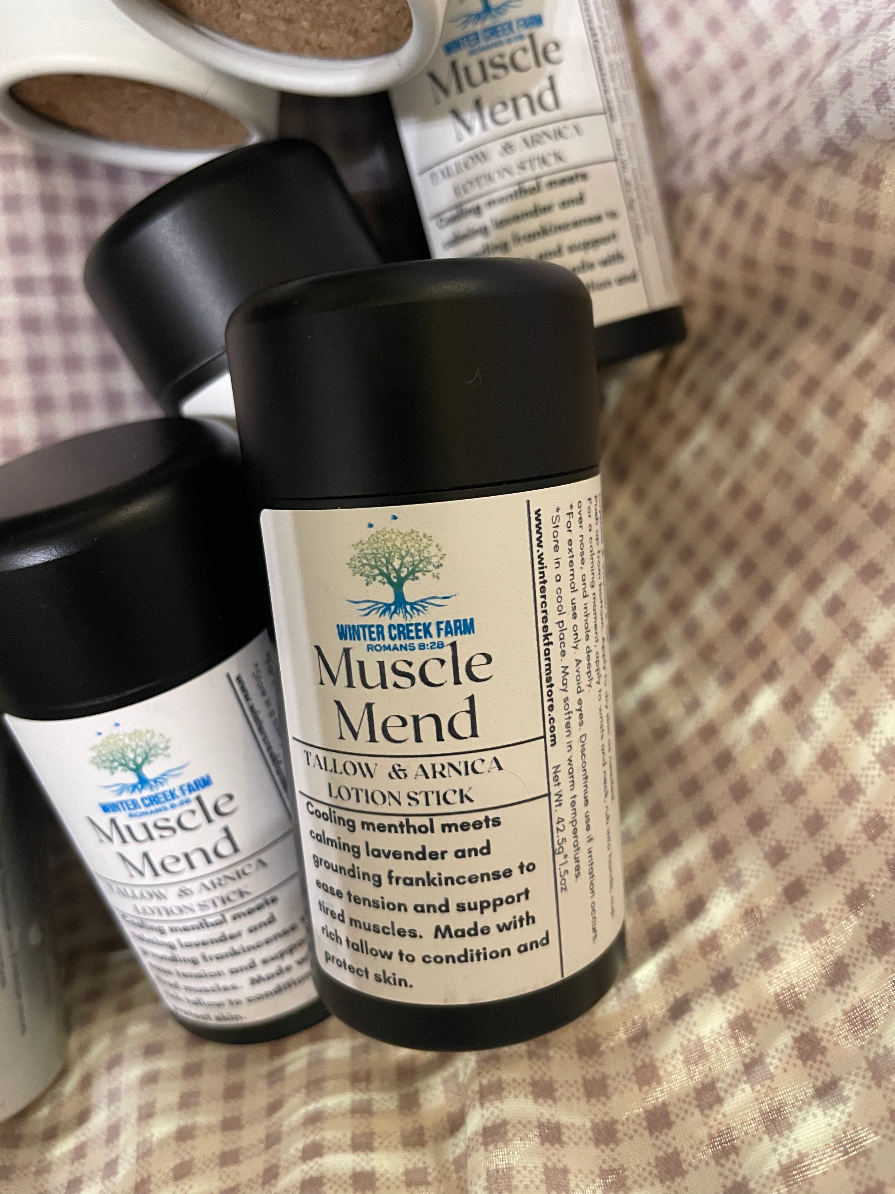Muscle mend tallow stick