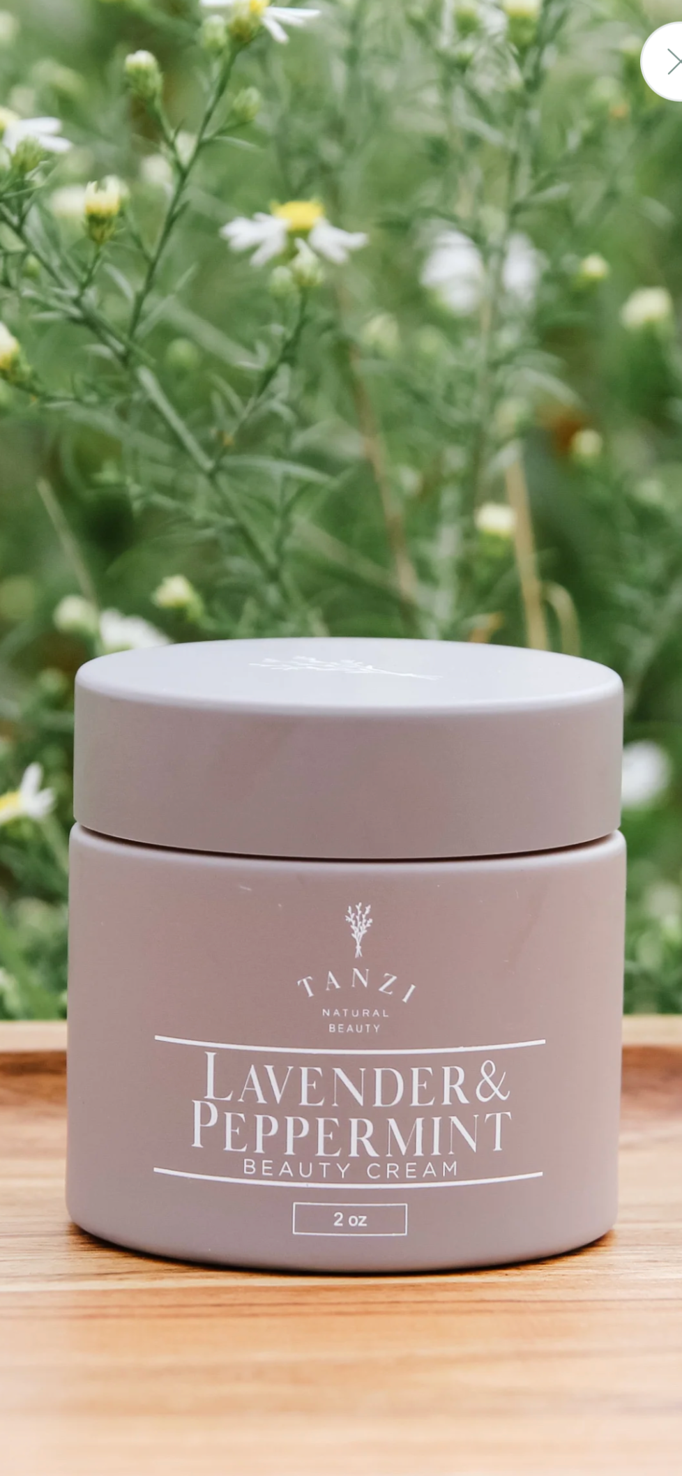 Lavender peppermint beauty cream