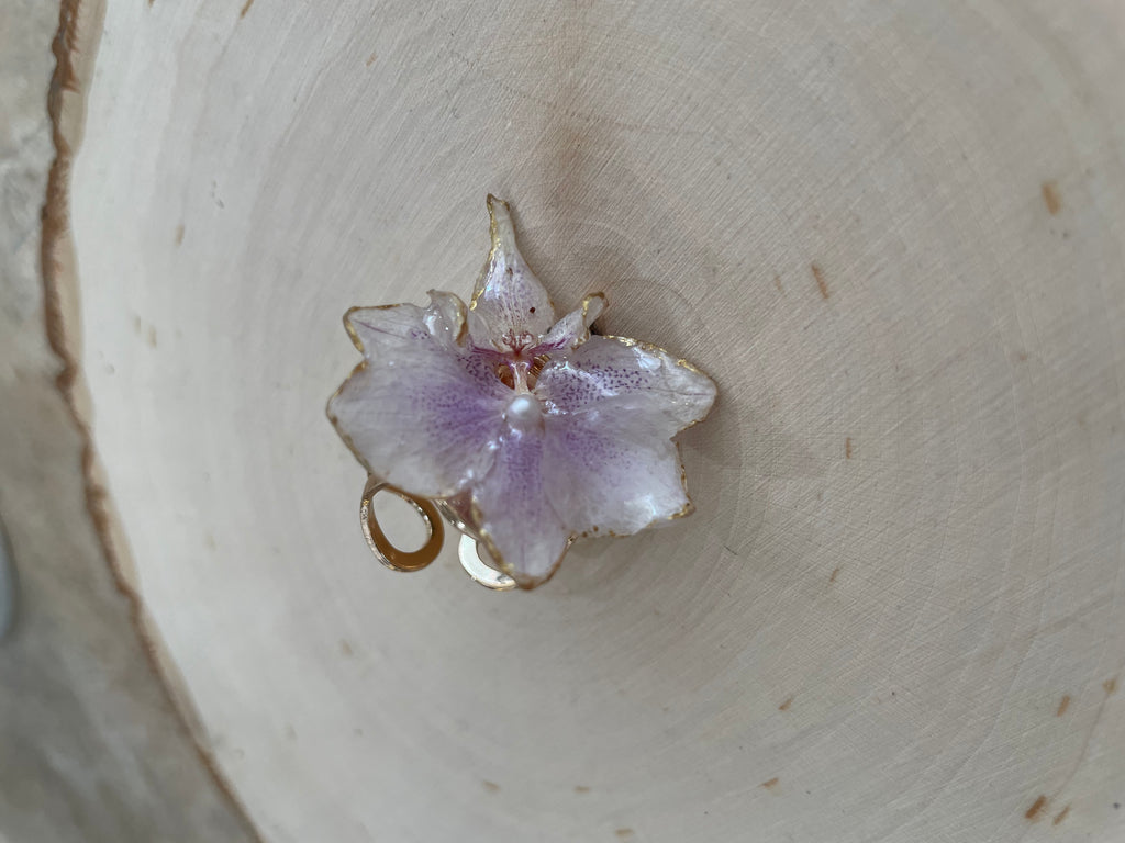 Oh petals real orchid ring